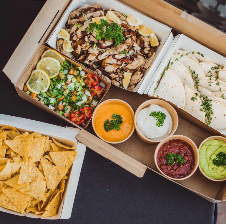 Party Platter DIY Mexican Chicken Tacos Sharing Platter Food