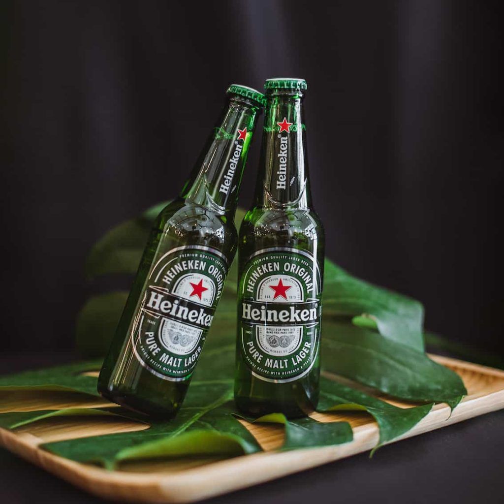 Heineken Bottle (330ml) Food Delivery Singapore The Plattering Co