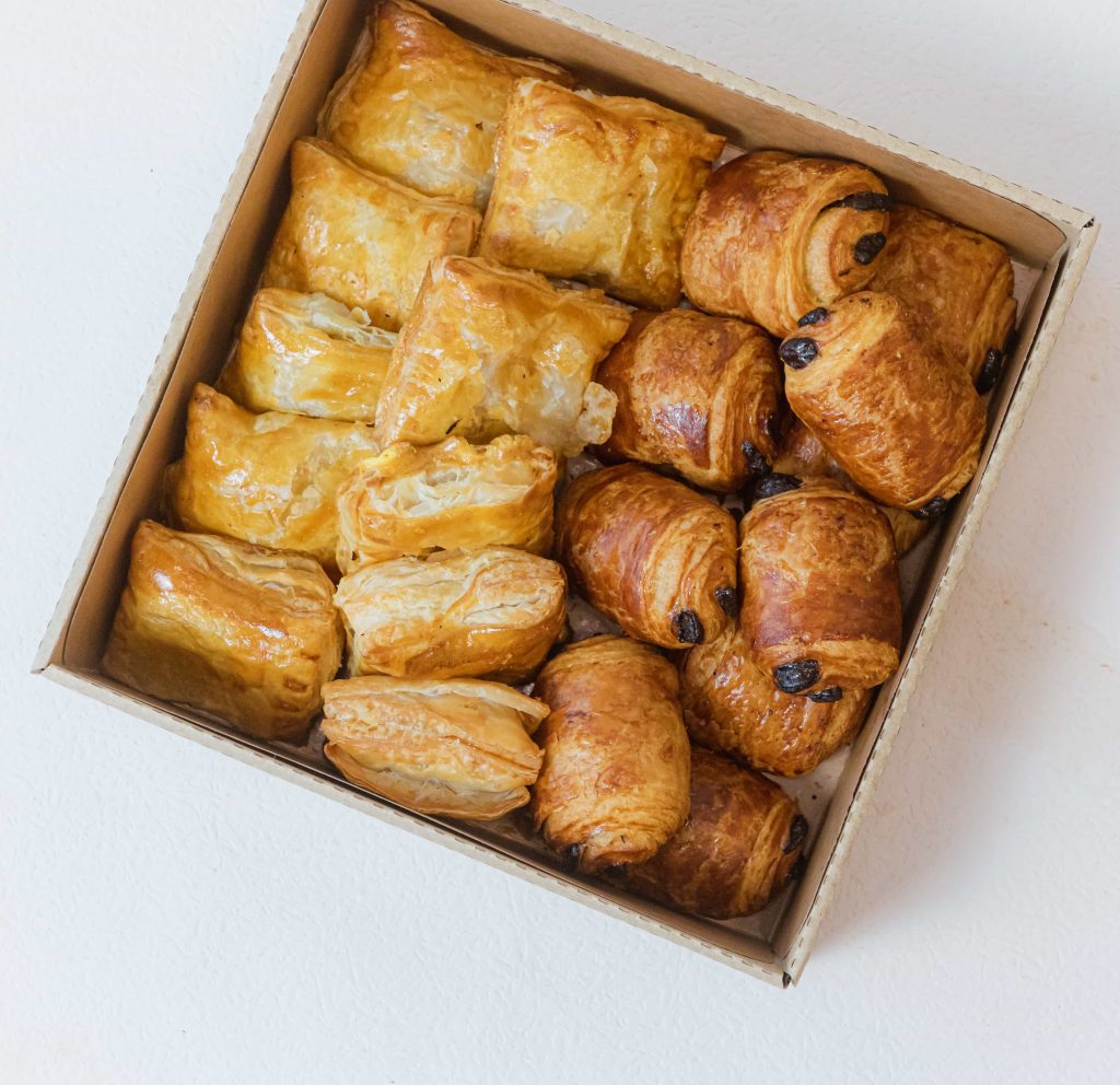 Order Pastries for Tea Break Mini Pastries Sharing Box (20pcs) Food