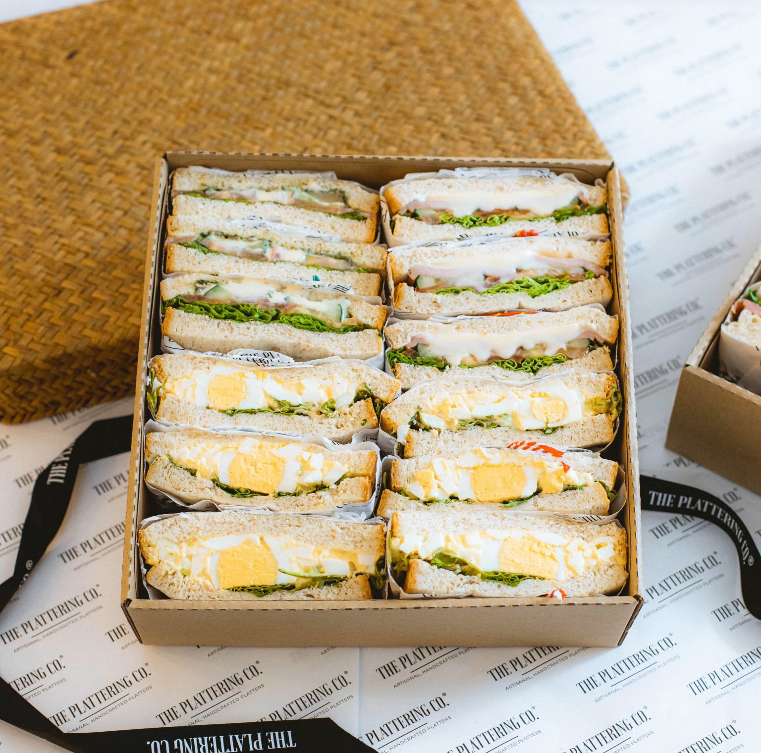 Sandwich Delivery Hearty Wholemeal Sandwich Party Platter Food Delivery Singapore The