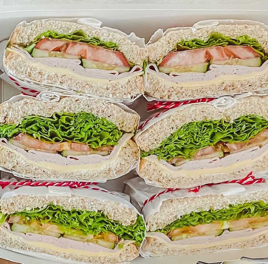 Sandwich Delivery Wholemeal Sandwich Box Food Delivery Singapore The Plattering Co