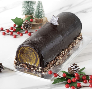 Decadent Crémeux au Chocolat Log Cake (1kg) *Available for delivery from 20 Nov-1 Jan 2024
