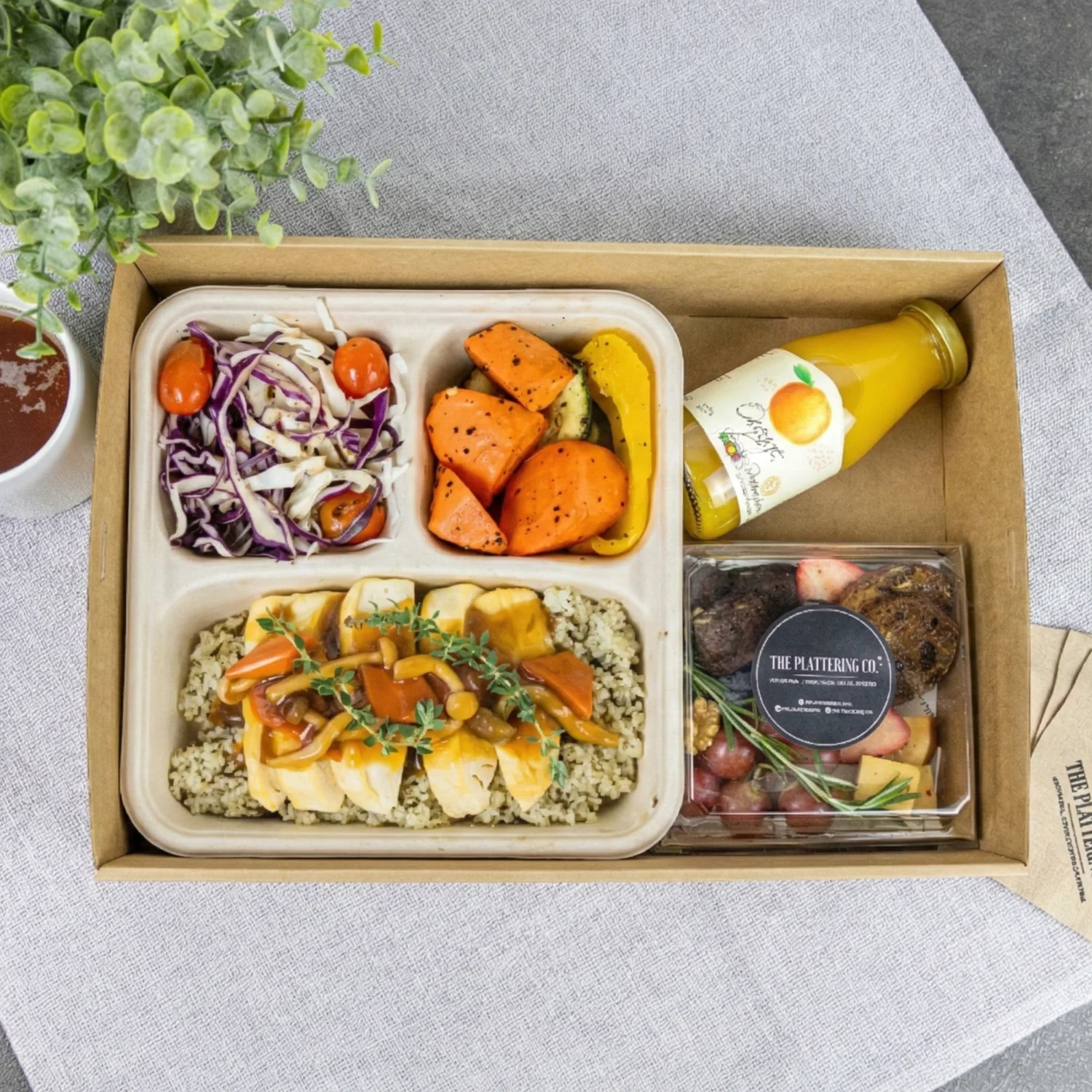 Appreciation Box - Ankake Tau Kwa with Japanese Olive Rice Bento