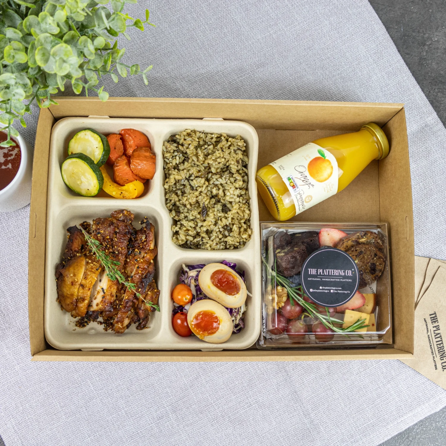 Appreciation Box - Classic Baked Sea Salt Chicken Thigh with Japanese Olive Rice Bento