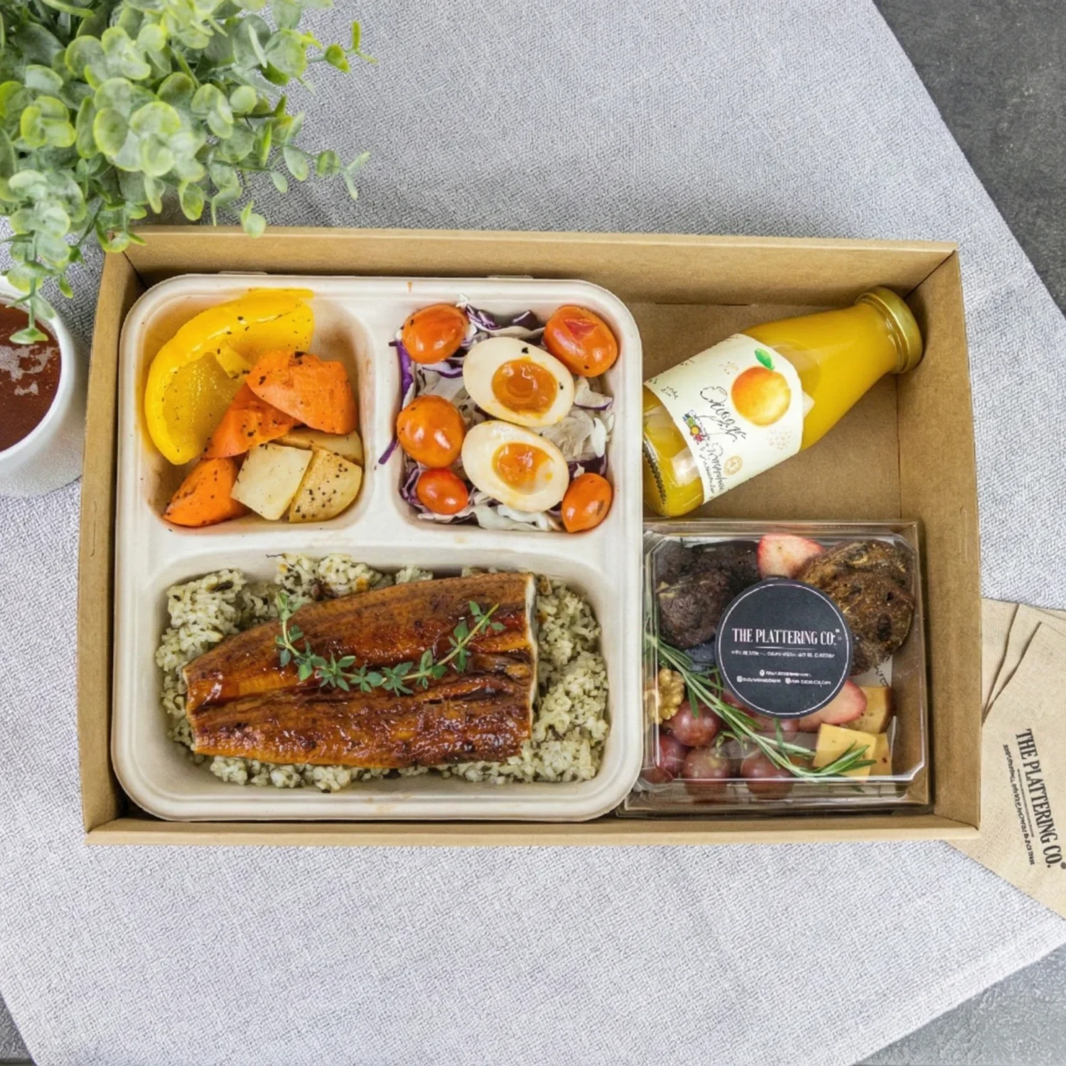 Appreciation Box - Unagi Kabayaki with Japanese Olive Rice Bento