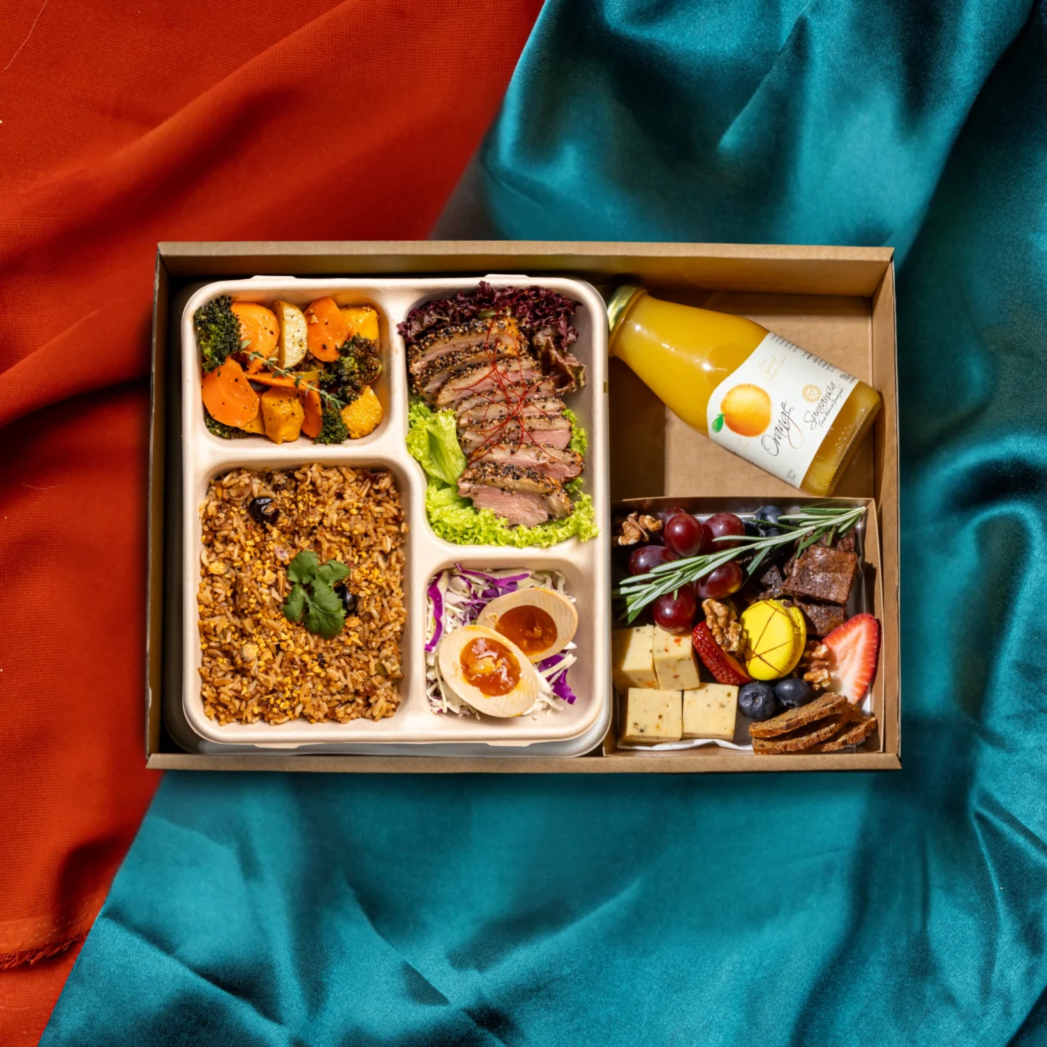 CNY Gourmet Bento - Tender Smoked Duck Breast Bento