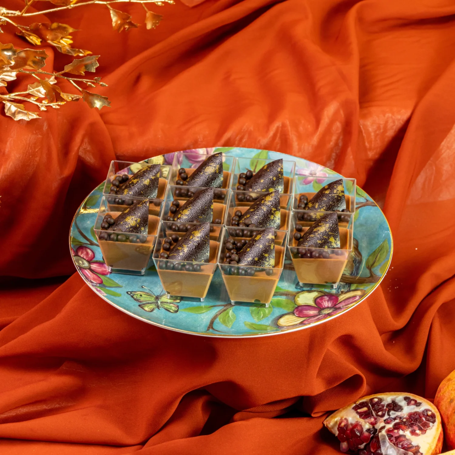 Valrhona Manjari Chocolate Mousse Shot (25 cups)