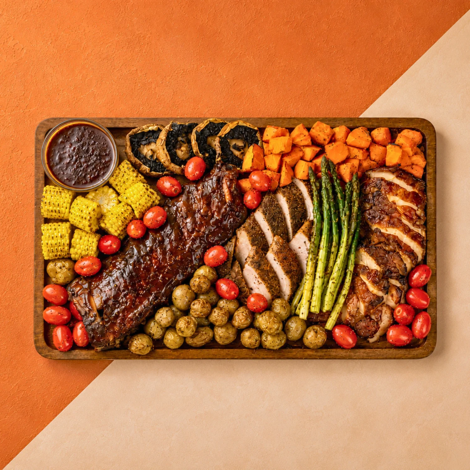 Meaty Trio Platter (serves 6-8 pax)